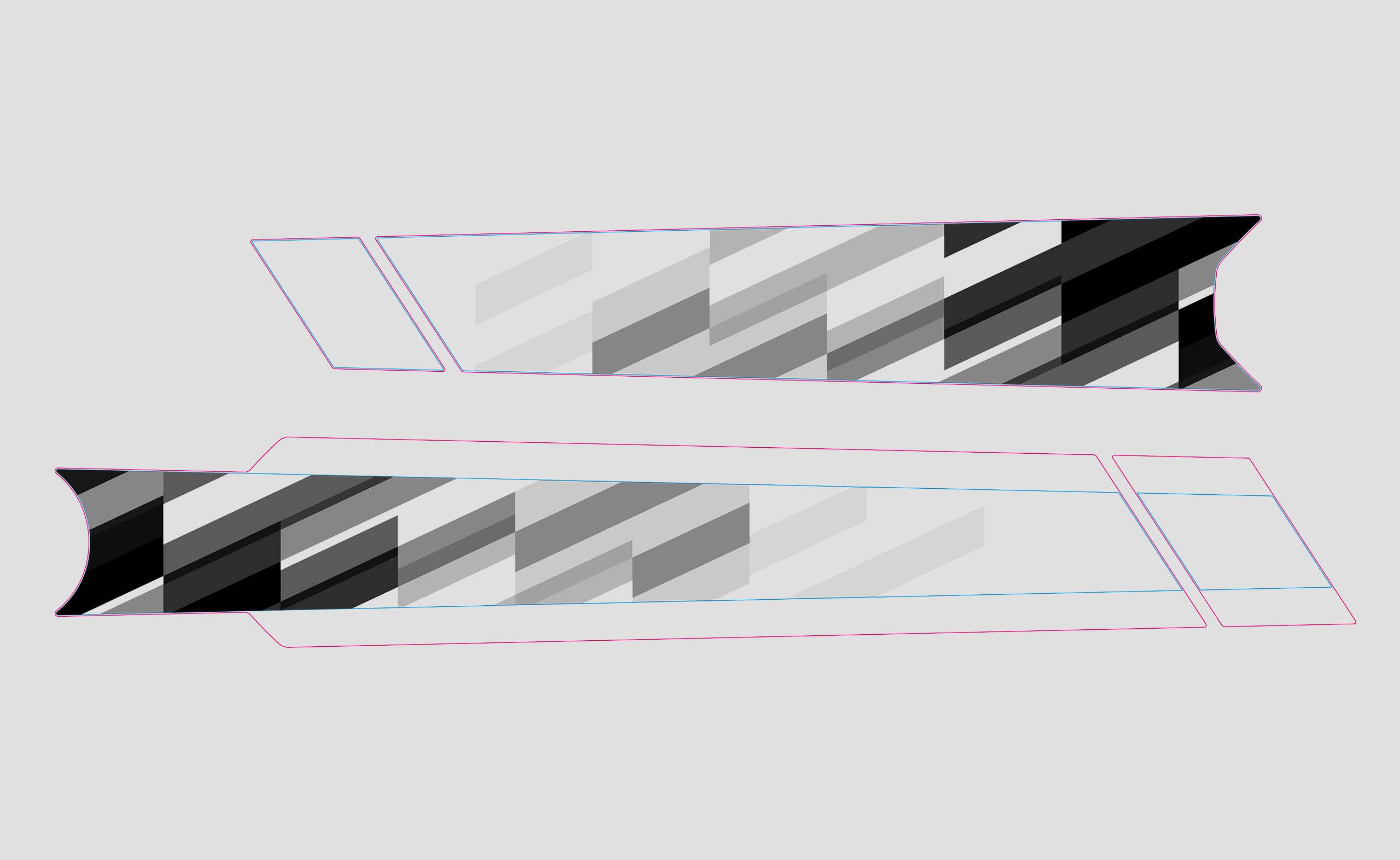 SCOR Ersatzteile | 4060 Frame Protector by Slicy PATTERN BLACK